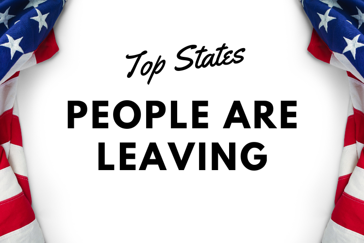 Top States People Are Leaving