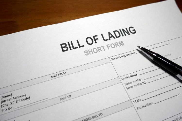 Key Components of a Bill of Lading