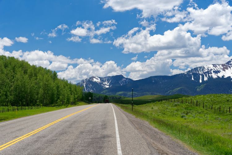 The San Juan Mountain Skyway, Colorado