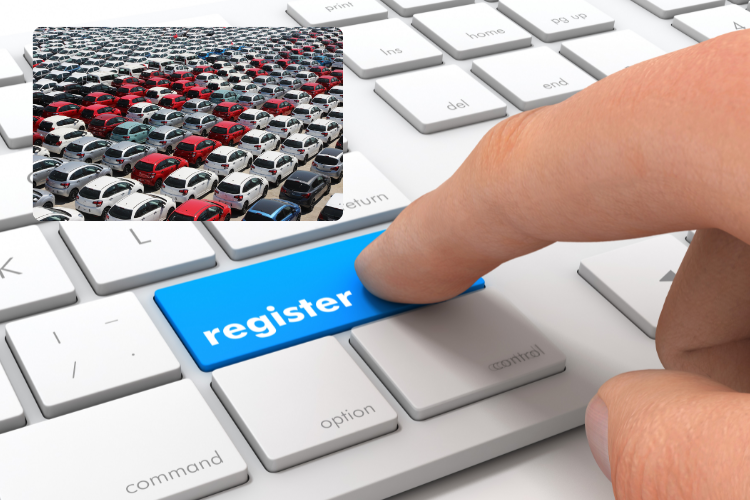 Register for upcoming car auction