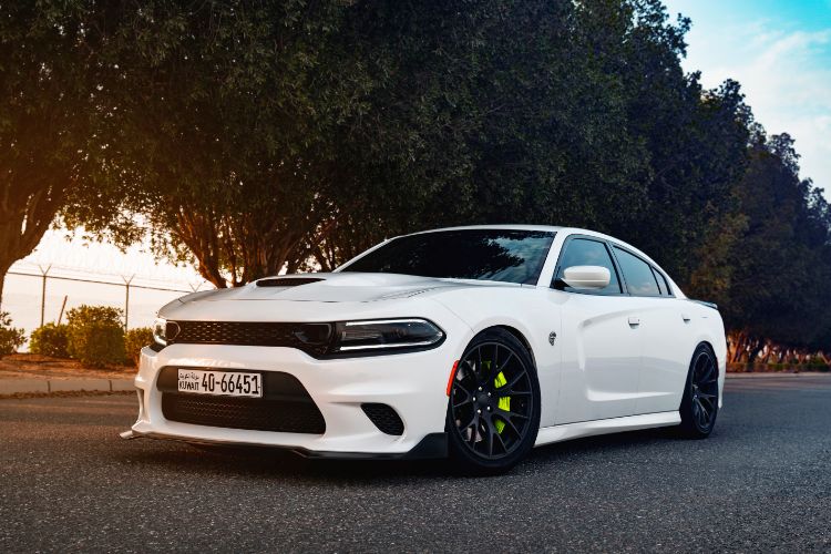 White sports car representing buyer preferences