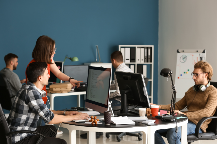 Technology Working Environment In California Office