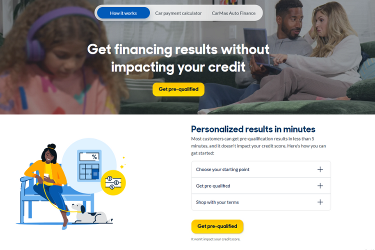 CarMax Financing And Warranty Options Online