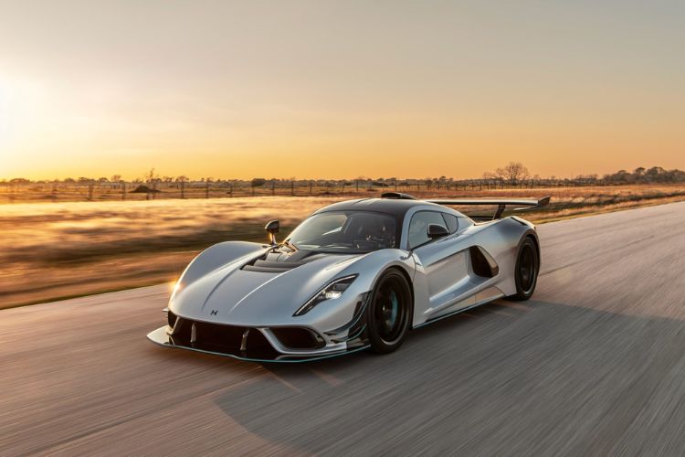 Hennessey Venom F5 Hypercar On Road