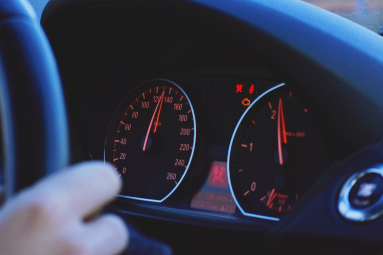 Oil Pressure Warning Light on Dashboard