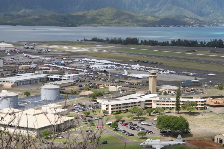 Marine Corps Base Hawaii Aerial View