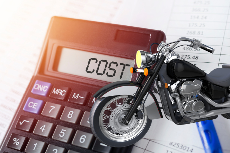 Average Motorcycle Shipping Cost Calculation