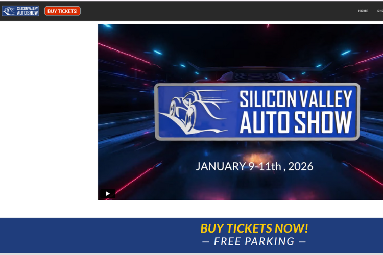 Silicon Valley Auto Show 2026 Banner