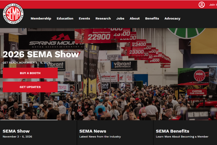 SEMA Show 2026 Automotive Expo Crowd