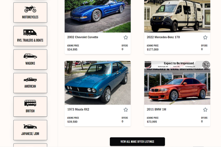 Review Of Hemmings Buying Process Listings