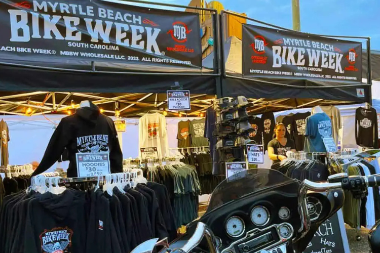 Myrtle Beach Bike Week Vendor Village
