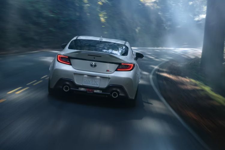 White Toyota GR86 Hybrid Sports Coupe