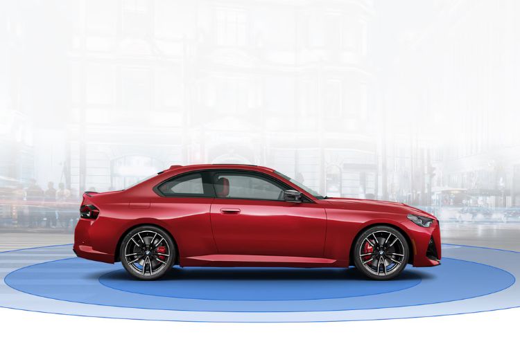 Red BMW 2 Series Four Seater Coupe