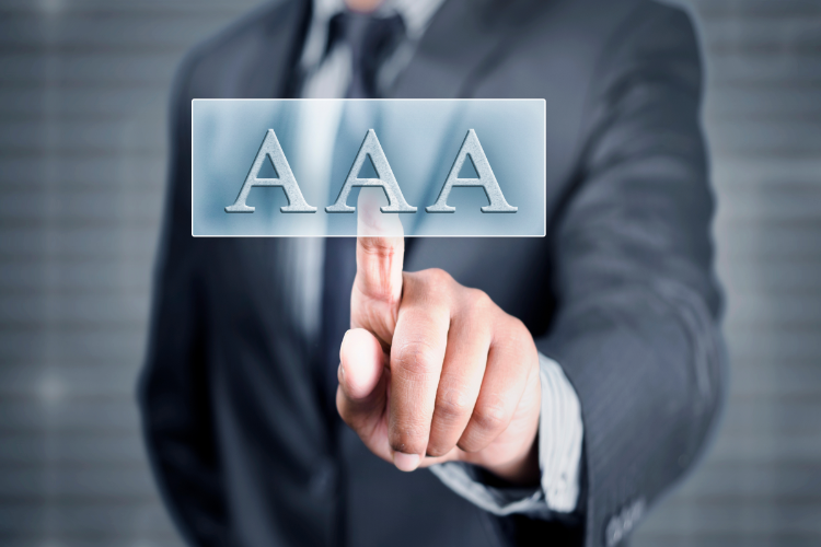 Man Pressing AAA For IDP Application