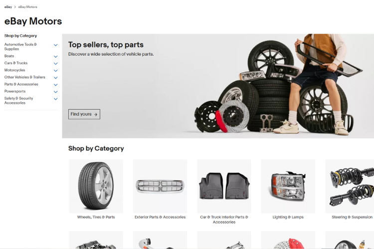 eBay Motors Vehicle Parts And Accessories