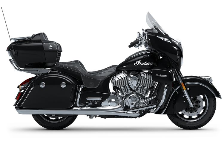 Indian Roadmaster Touring Motorcycle Side Profile